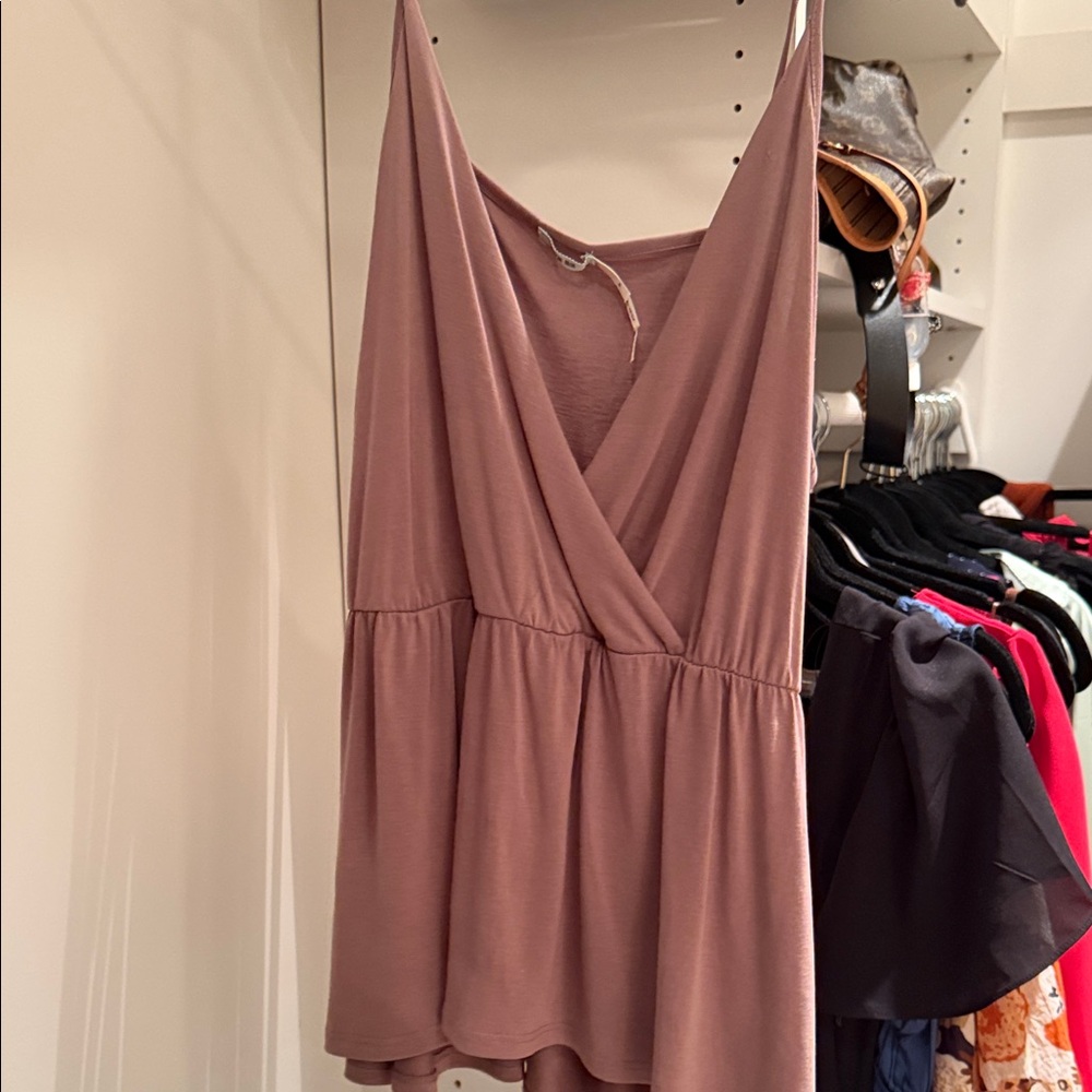 Elegant Mauve tank Top